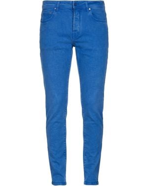 Jacob Cohen Azure Trousers Cotton, Elastomultiester, Elastane - Blue