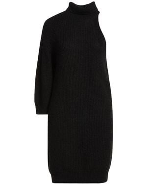 Alanui Mini Dress Alpaca Wool, Polyamide - Black