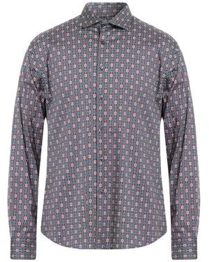 Avignon Shirt Cotton, Elastane - Blue