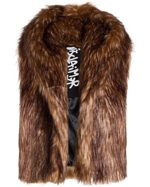 DISCLAIMER Shearling- & Kunstfell - Braun