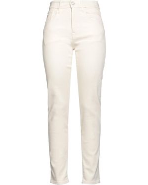 Jacob Cohen Cream Jeans Cotton, Lyocell, Elastomultiester, Elastane - White
