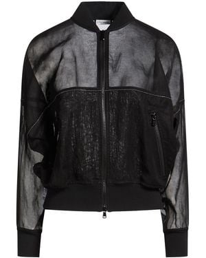 Brunello Cucinelli Jacket Cotton, Brass - Black