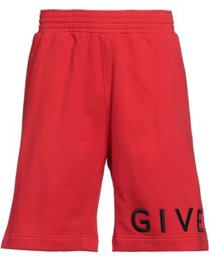 Givenchy Shorts & Bermuda Shorts Cotton - Red
