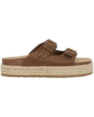 Lumberjack Urbanature Espadrilles Leather - Brown