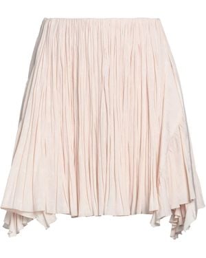 Lanvin Mini Skirt Polyester - Natural