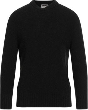 A PAPER KID Pullover - Schwarz