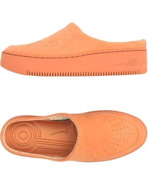Nike Mules & Clogs Leather - Orange
