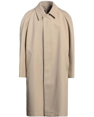 Lemaire Coat Wool, Cotton, Virgin Wool, Polyamide - Natural