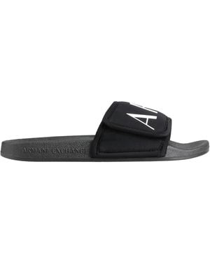 ARMANI EXCHANGE Sandals - Black