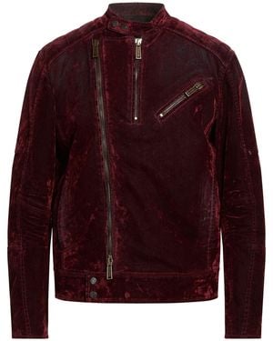 DSquared² Burgundy Jacket Cotton - Red