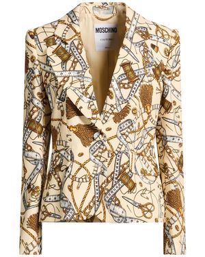 Moschino Blazers - Natural