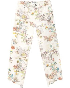 Lanvin Trousers - White