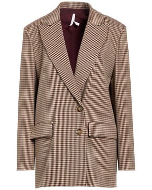 Imperial Sand Blazer Polyester, Viscose, Elastane - Brown