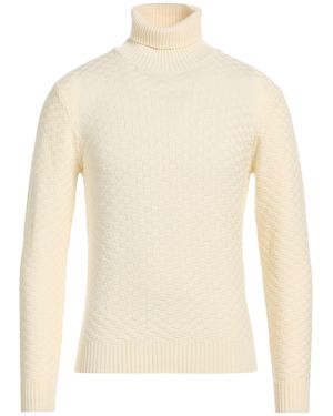 Altea Ivory Turtleneck Virgin Wool - White