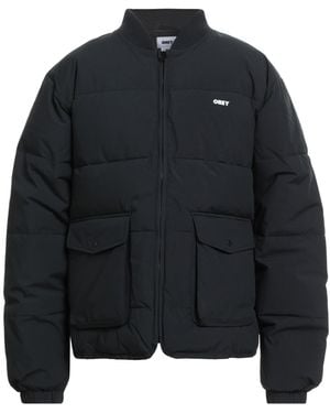 Obey Puffer Polyester - Black