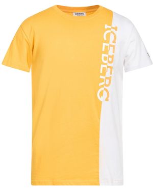 Iceberg T-Shirt Cotton, Elastane - Yellow