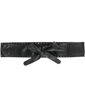 Set Belt Leather - Black