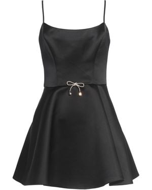 Elisabetta Franchi Mini Dress Polyester - Black