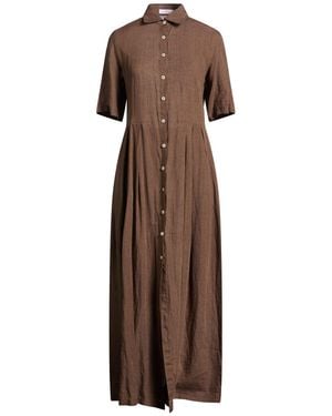 MISS BASTONCINO Maxi Dress - Brown