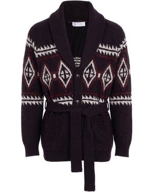 Brunello Cucinelli Cardigan - Blue