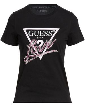 Guess T-Shirt Cotton - Black