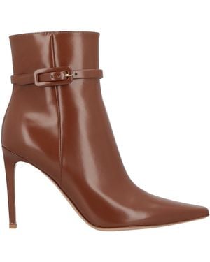 Gianvito Rossi Ankle Boots Leather - Brown