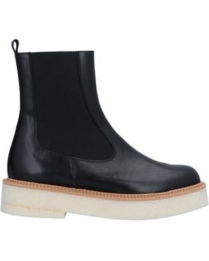 Paloma Barceló Ankle Boots Soft Leather - Black
