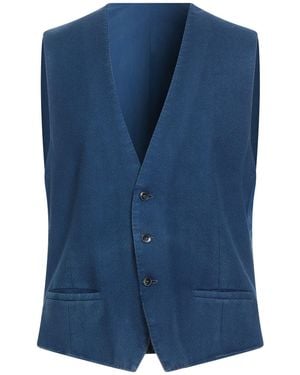 L.B.M. 1911 Tailored Vest Wool - Blue