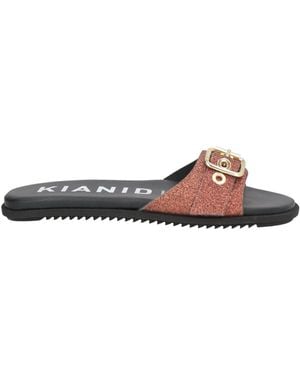 KIANID Copper Sandals Leather - White