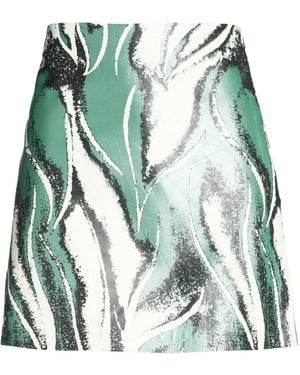 JW Anderson Mini Skirt Lambskin - Green