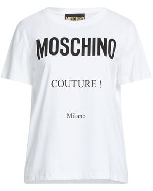 Moschino T-Shirt Cotton - White
