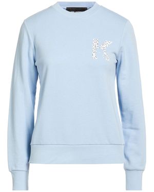 KARL LAGERFELD Sky Sweatshirt Organic Cotton - Blue