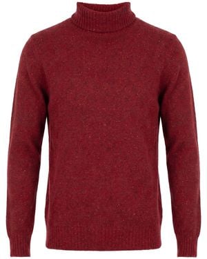 Brunello Cucinelli Rollkragenpullover - Rot