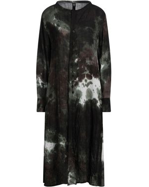 Y's Yohji Yamamoto Military Midi Dress Wool - Black