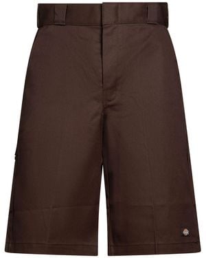 Dickies Shorts & Bermuda Shorts Polyester, Cotton - Brown