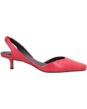 Loulou de Saison Court Shoes Leather - Red