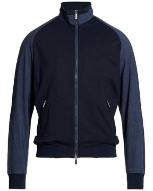 Moorer Sweatshirt Viscose, Polyamide, Elastane - Blue