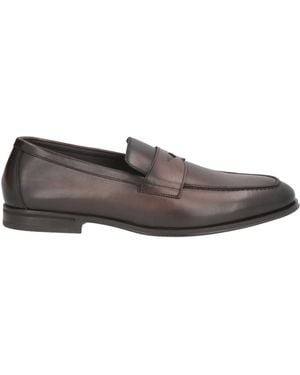 Doucal's Nottingham Loafers Leather - Grey