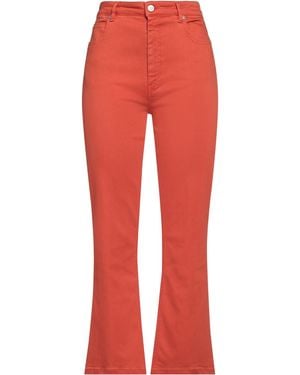 PT Torino Jeans Lyocell, Cotton, Polyester, Elastane - Red