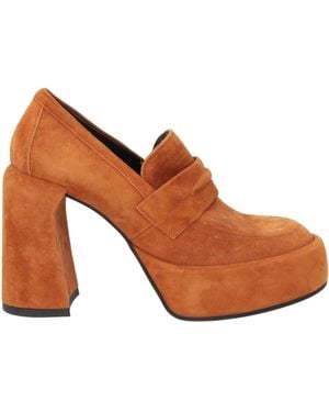 Elena Iachi Loafers - Brown