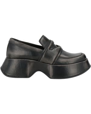 Vic Matié Loafers Leather - Black