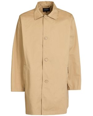 Carhartt Overcoat & Trench Coat Polyester, Cotton - Natural