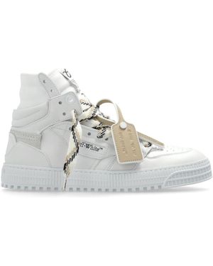 Off-White c/o Virgil Abloh Hoher Turnschuh Off Court 3.0 Weiß