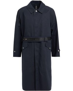 Mackintosh Overcoat & Trench Coat Cotton - Blue
