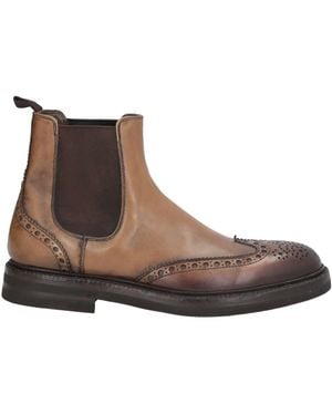 Green George Light Ankle Boots Leather - Brown