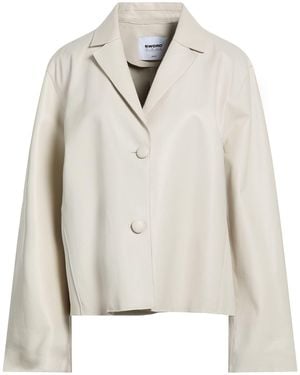 S.w.o.r.d 6.6.44 Blazer Soft Leather - White