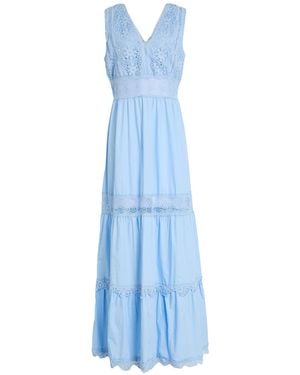 No Secrets Maxi Dress - Blue