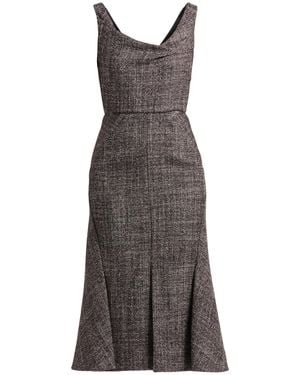 Erdem Midi-Kleid - Braun