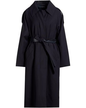 Herno Overcoat & Trench Coat Polyester, Virgin Wool, Polyamide - Blue