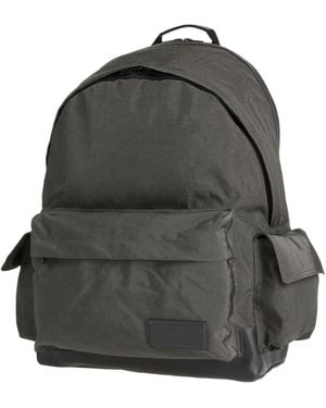 Juun.J Lead Backpack Nylon, Cow Leather - Grey